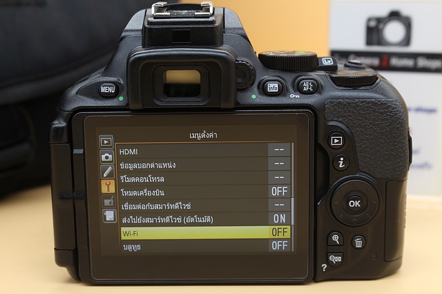 ขาย Nikon D5600 + lens 18-140mm อดีตประกันศูนย์ สภาพสวย เมนูไทย ชัตเตอร์ 16,XXXรูป อุปกรณ์พร้อมกระเป๋า  อุปกรณ์และรายละเอียดของสินค้า 1.Body Nikon D5600  2
